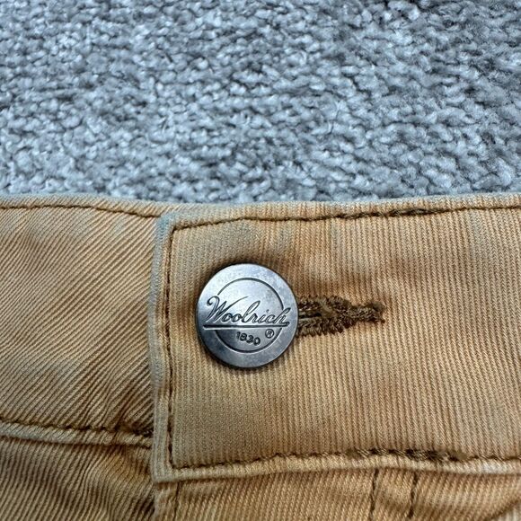 Woolrich Canvas Carpenter Pants Men 34x32 Brown Tan Cotton Straight Utility Work - Picture 11 of 16